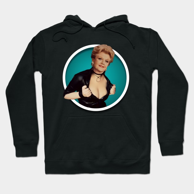 Angela Lansbury Hoodie by Indecent Designs